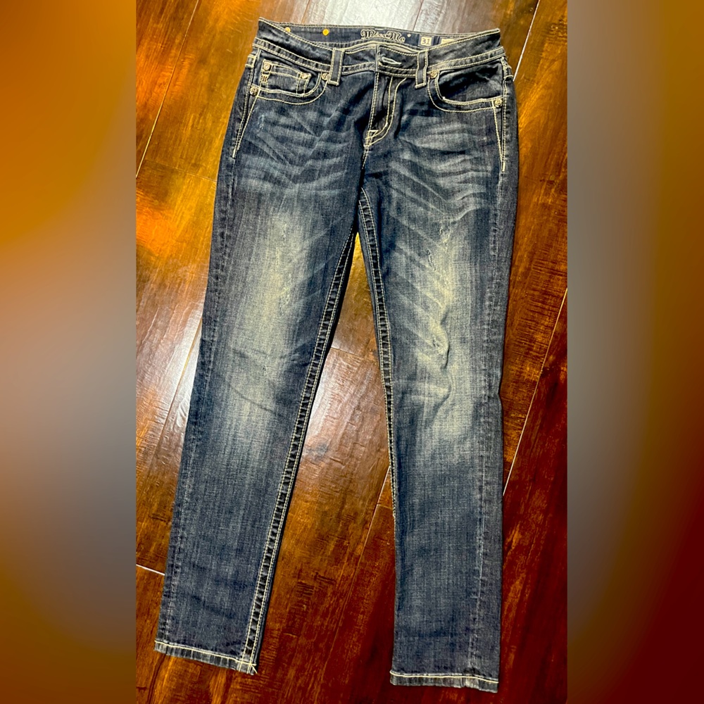 Miss Me Boot Cut Jeans Size 31, Excellent Condition